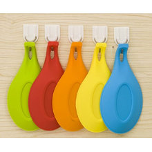 BPA free novelty silicone spoon rest